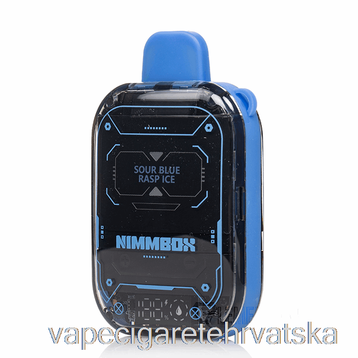 Vape Hrvatska Vapengin Nimmbox 10000 Jednokratni Kiselo Plava Malina Led